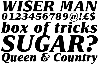 Delima&trade; Extra Bold Italic