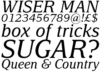 Delima&trade; Pro Italic