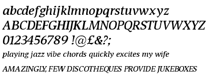 Devin&trade; Semi Bold Italic