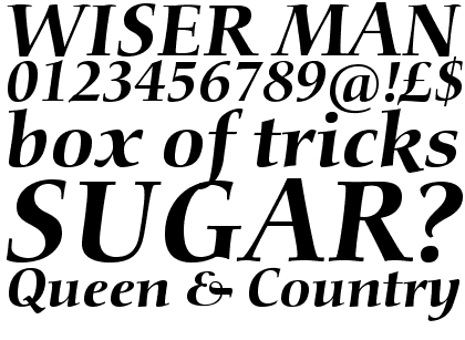 Diotima&reg; Classic Pro Bold Italic