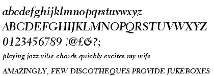 Electra&trade; Bold Cursive