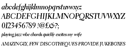 Electra&trade; Display Bold Cursive