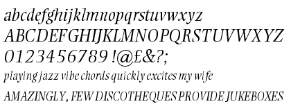 Ellington&reg; Pro Light Italic