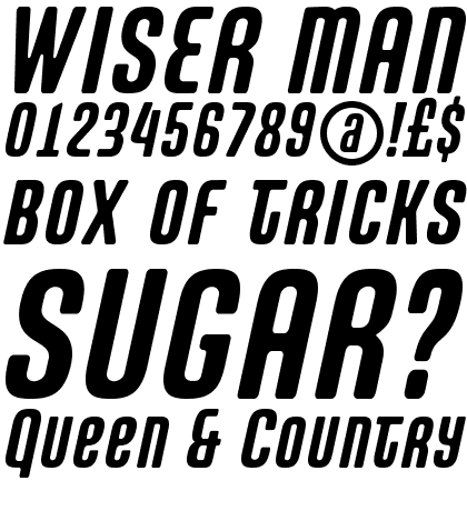 Fono Compressed Unicase Oblique