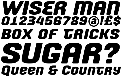 Fono Expanded Unicase Oblique