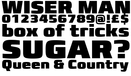 Francker&trade; Cyrillic Extra Black