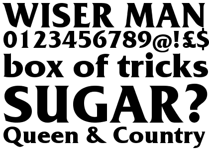 Friz Quadrata Bold