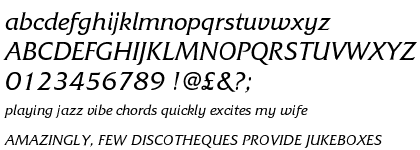 Friz Quadrata&trade; Italic