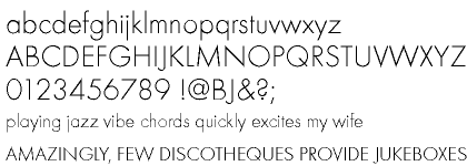 Futura Cyrillic Light