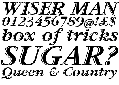 Garamond Handtooled Bold Italic