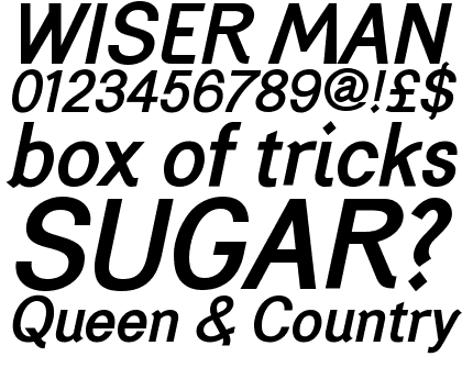 Generation Gothic Medium Italic