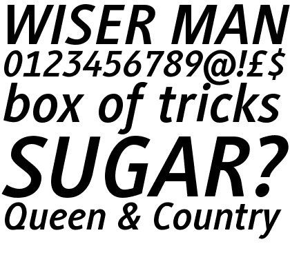 Generis&trade; Sans Com Bold Italic