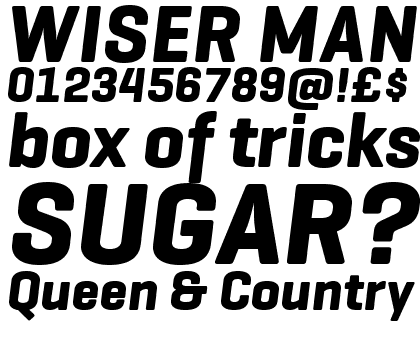 Geogrotesque Bold Italic