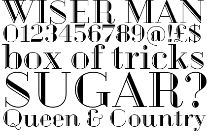 Geotica Three Engraved