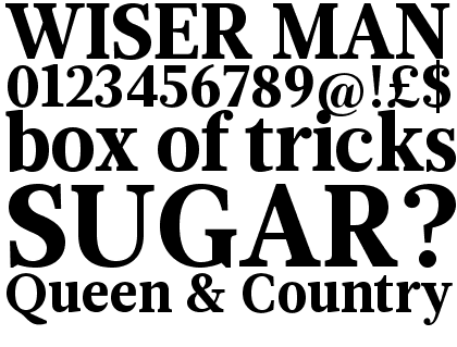 Glosa Headline Black