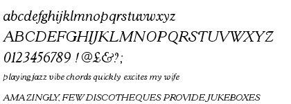 Goudy38RR Book Italic