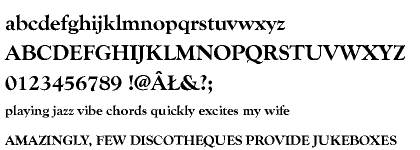 Goudy Old Style CE Extra Bold