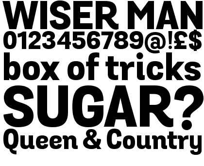 Grota Sans Alt Extra Bold