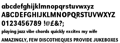 Grotesk URW Medium Extra Narrow