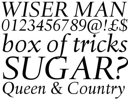 Haarlemmer&trade; Pro Italic