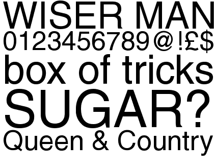 Helvetica&trade; Com Roman