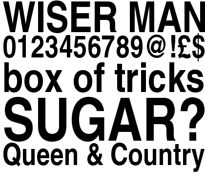 Helvetica&trade; Pro Narrow Bold