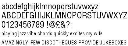 Helvetica&trade; Std Condensed