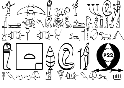 Hieroglyphics Decorative