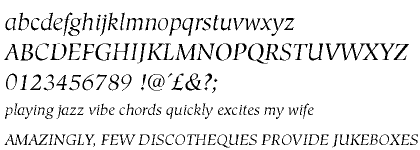 Hiroshige&trade; Book Italic