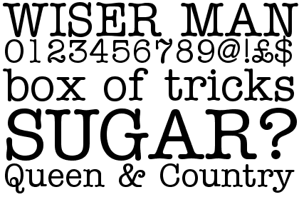 ITC American Typewriter Pro Medium