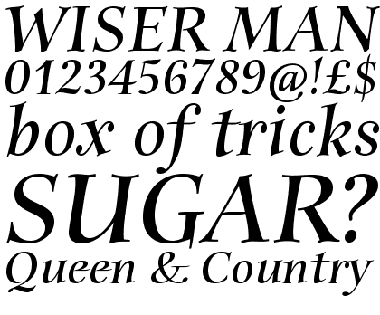 ITC Anima Bold Italic