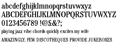 ITC Cheltenham&trade; Book Condensed