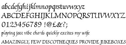 ITC Zapf Chancery&trade; Roman