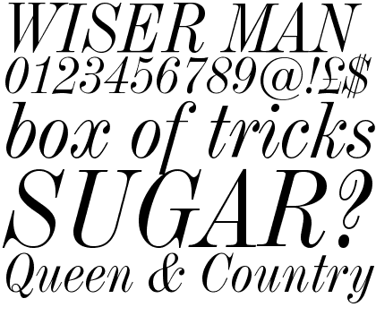 Industrial 736 Italic