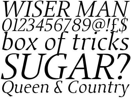 Jude Light Lining Numbers Italic