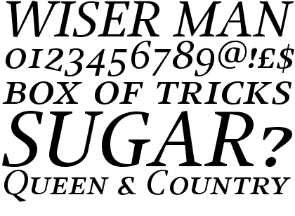 Jude Medium Small Caps Italic