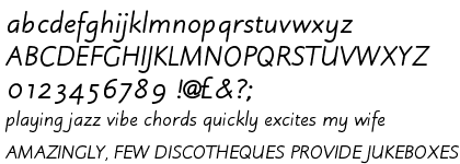 Julius Primary&trade; Bold Italic