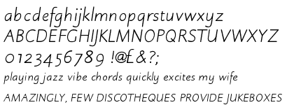 Julius Primary&trade; Italic