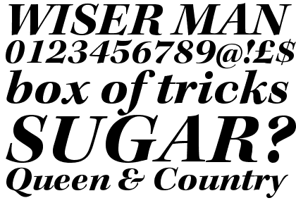 Kepler Bold Extended Italic Subhead