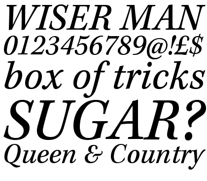 Kepler Italic Caption