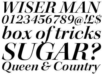 Kepler Semibold Extended Italic Display