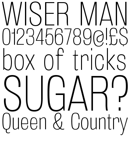 Kilburn Thin + Italic