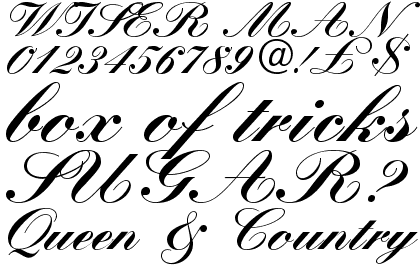 Kuenstler Script&trade; Black