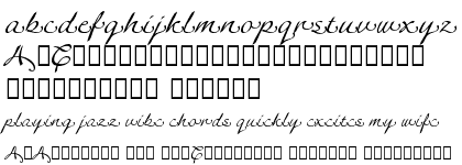 Linotype Agogo&trade; Swash Three