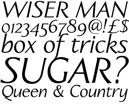 Linotype Aperto&trade; Italic