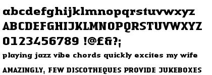 Linotype Authentic&trade; Serif Bold
