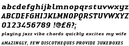 Linotype Authentic&trade; Serif Medium Italic