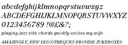 Linotype Centennial&trade; Std 56 Italic