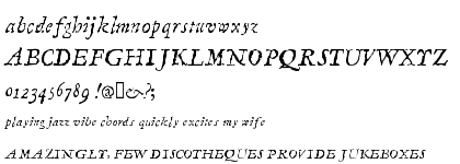 Linotype Compendio&trade; Italic