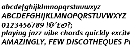 Linotype Finnegan&trade; Bold Italic